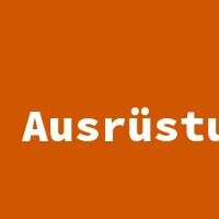 Ausrüstung