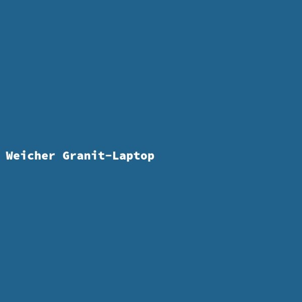 Soft Granite Laptop