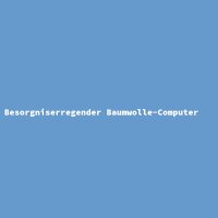 Besorgniserregender Baumwolle-Computer