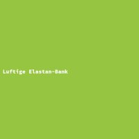 Airy Elastane Bench