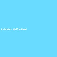 Leichtes Wolle-Hemd
