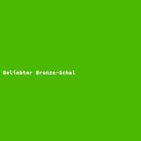 Beliebter Bronze-Schal