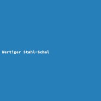 Wertiger Stahl-Schal